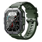 Findtime Military Smart Watch for Men Answer/Make Calls, 2.02 HD Fitness Smart Watch for Android and iOS, 5ATM Waterproof Smartwatch