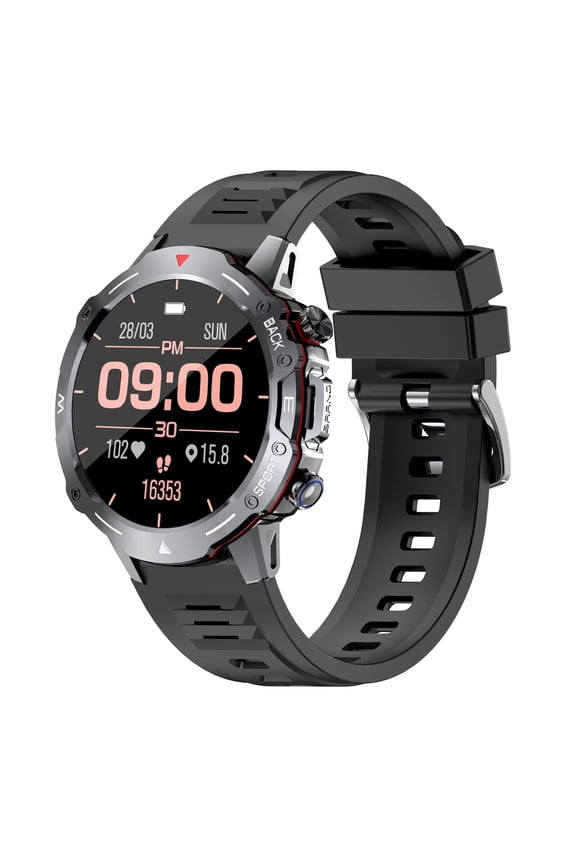 Outdoor Smart Watches for Men Bluetooth Call Fitness Tracker Military Watch Waterproof Sports Watch for Men