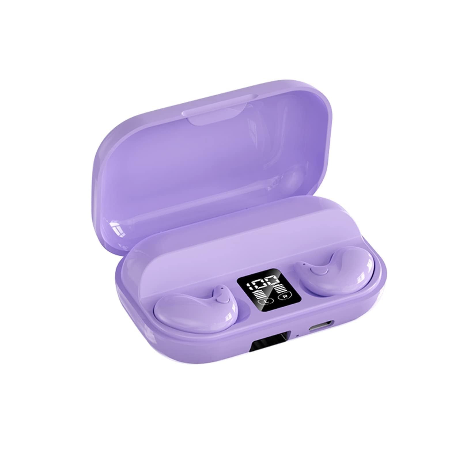 Findtime True Wireless Bluetooth Sleep Earbuds with IPX5 Waterproof, White