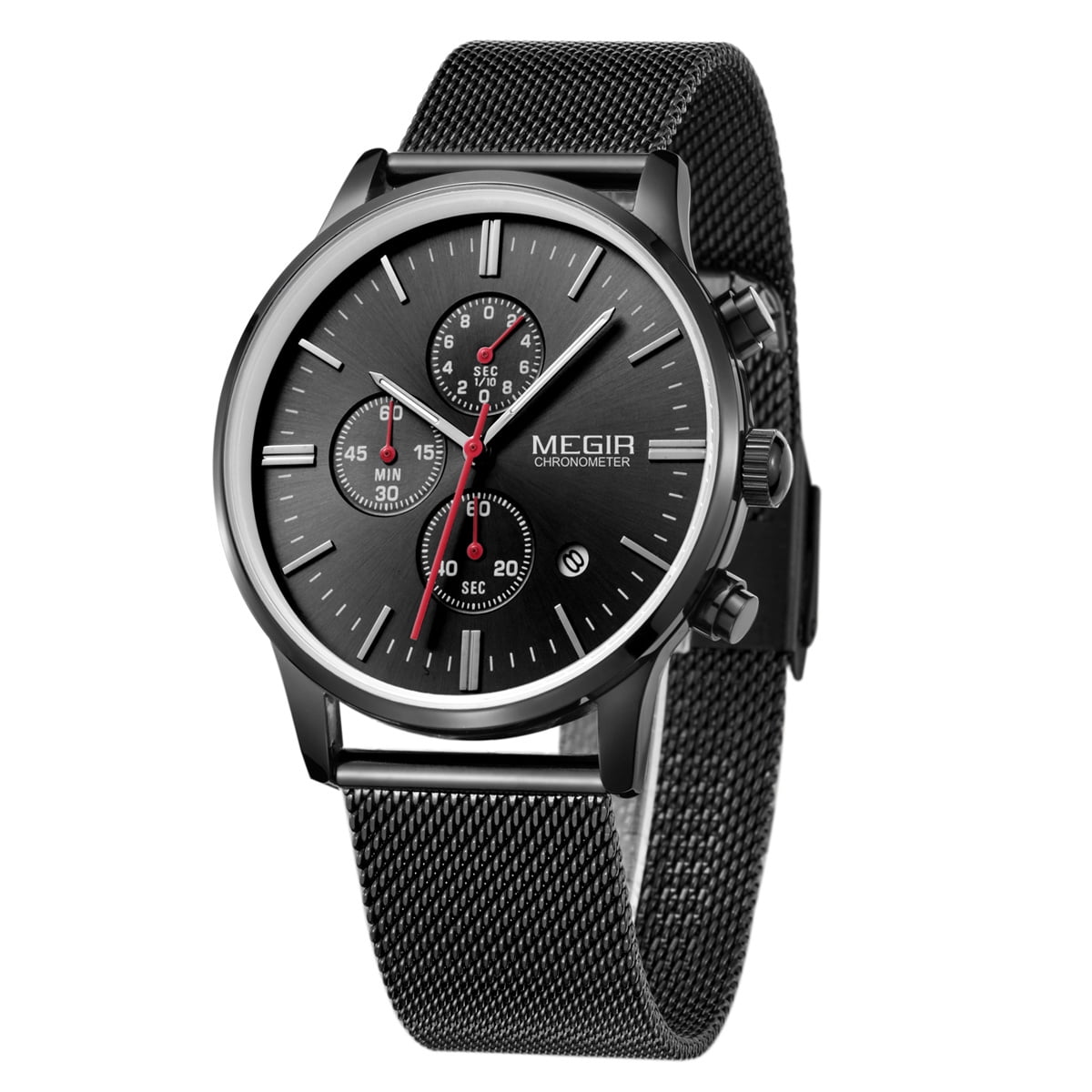 Findtime Watches for Men, Business Dress Mens Watches Chronograph Analog Quartz Watch Luminous Date Luxury Casual Wrist Watch