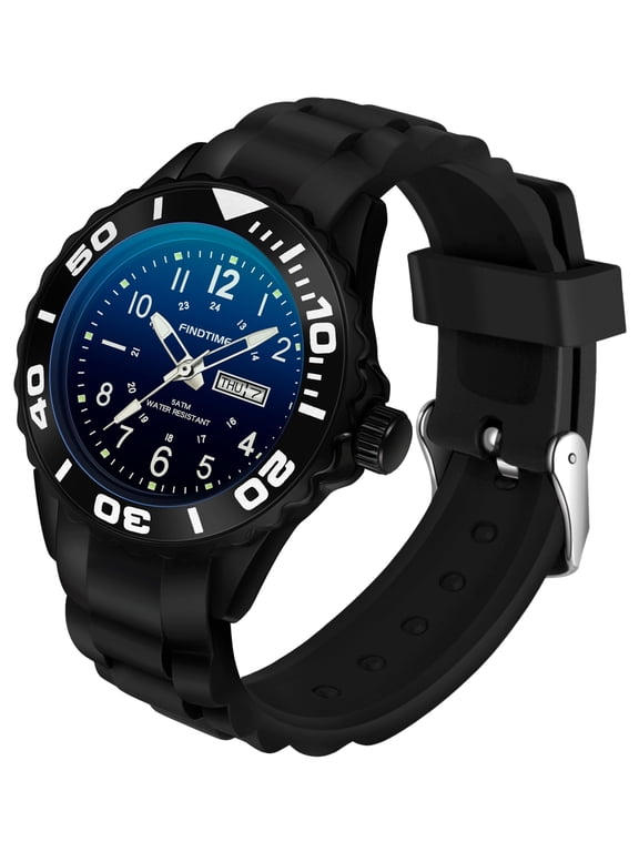 Women's Watch Waterproof Nurse Watch Sport Analog Wrist Watches Small Simple Casual Ladies Watch Date Wristwatch Silicone Watch with Second Hand