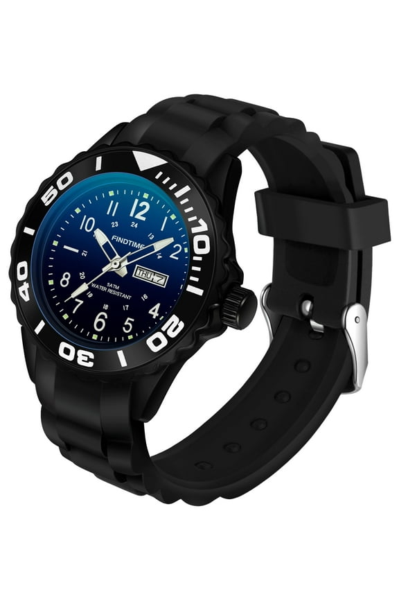 Women's Watch Waterproof Nurse Watch Sport Analog Wrist Watches Small Simple Casual Ladies Watch Date Wristwatch Silicone Watch with Second Hand