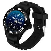 Findtime Womens Watch Waterproof Nurse Watch Sport Analog Wrist Watches Small Simple Casual Ladies Watch Date Wristwatch Silicone Watch with Second Hand