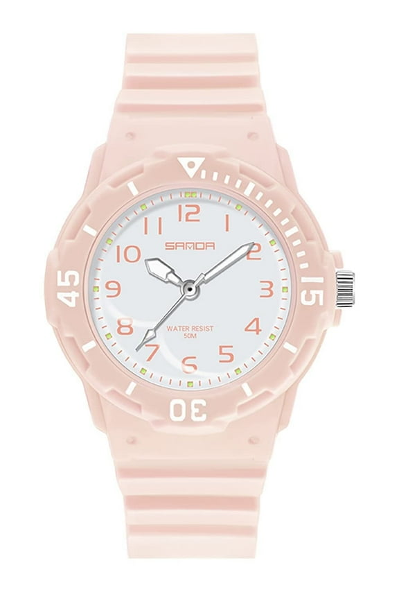 Women's Wrist Watches Nurse Watches with Second Hand for Women Waterproof Easy Read Dial Minimalist Basic Watch Luminous Nursing Watch for Women Gold Black Green White Pink