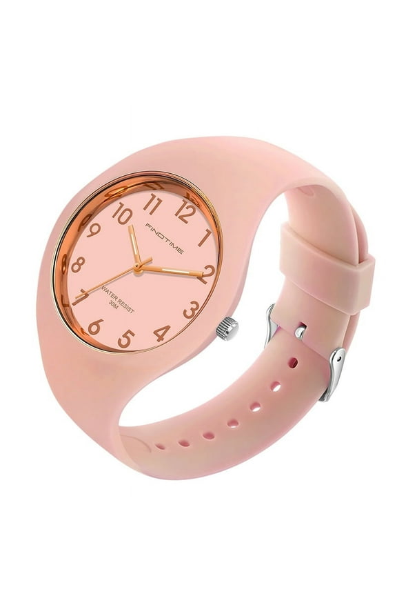 Women's Wrist Watches Thin & Ultra-light Casual Watch for Women Waterproof Nurse Watches with Secondhand Minimalist Watches Fashion Watch for Women White Black Pink Green Blue Purple Rosegold