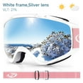 thumbnail image 1 of Findway Ski Goggles Over Glass, 100% UV Protection OTG Snow/Snowboard Goggles for Women, Men & Youth, Adult, 1 of 7