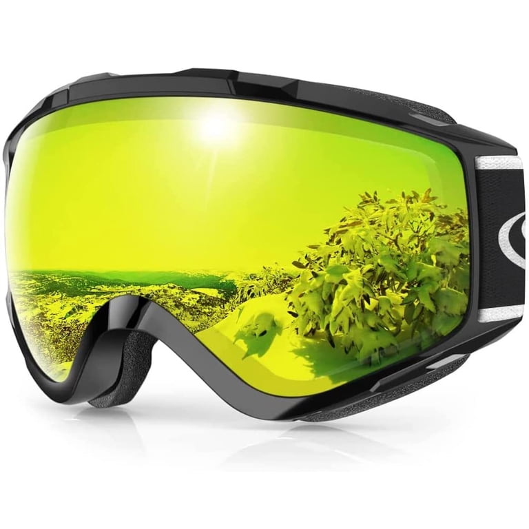 Findway Black and Green Ski Goggles Findway Ski Snowboard Goggles - Findway Outdoor Gear - Ski  main image 4