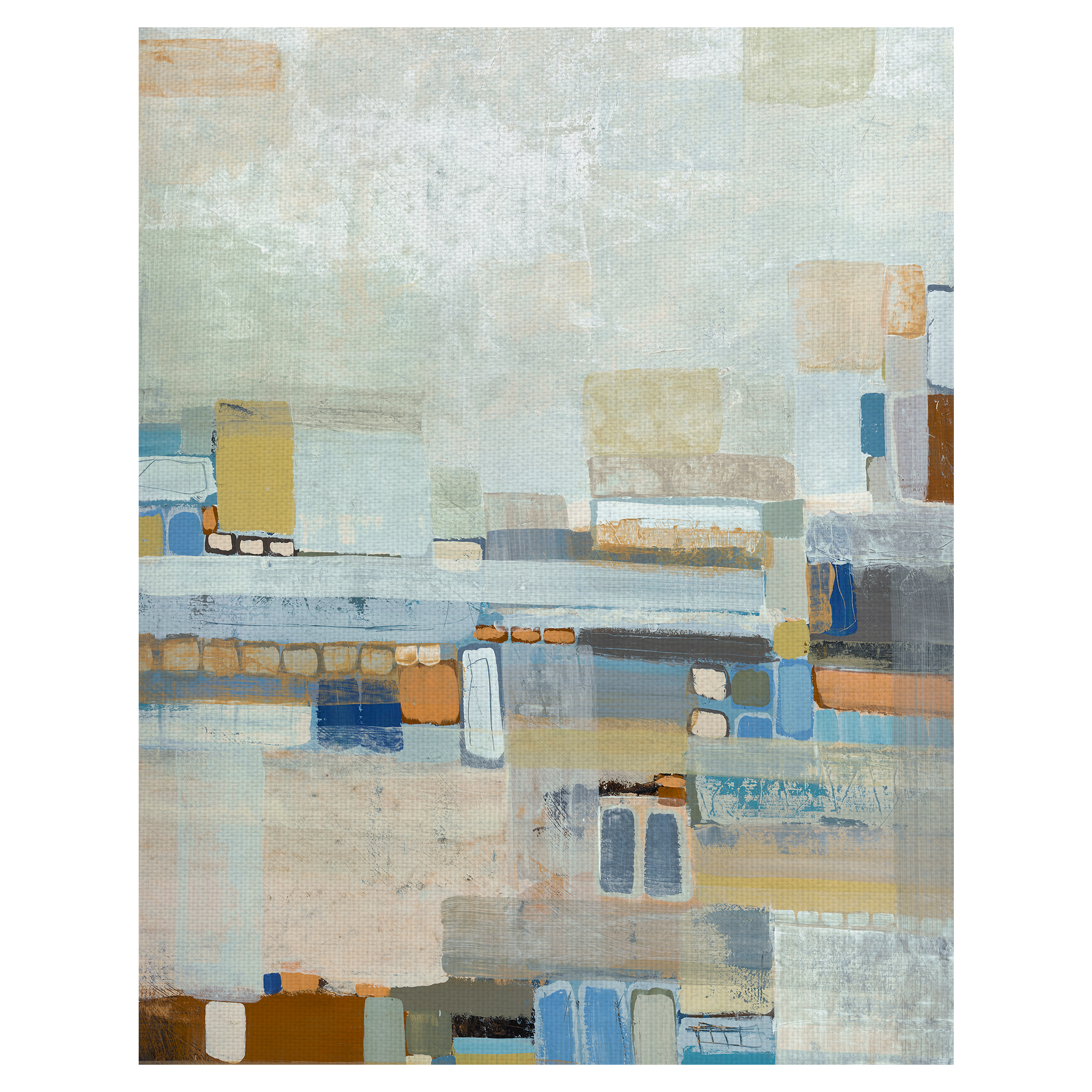 Fine Art Canvas Cube View #2 Abstract by Kyle Goderwis Canvas Art Print
