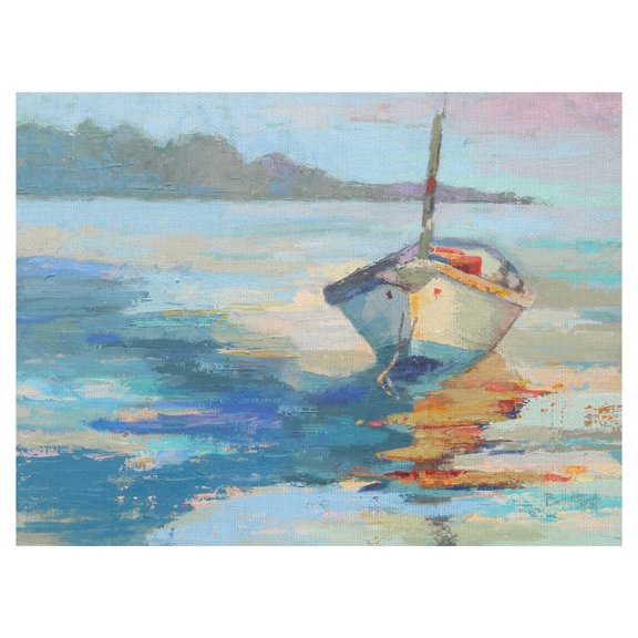 Fine Art Canvas Island Taxi REV Lake by Beth Forst Canvas Art Print