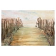 thumbnail image 1 of Fine Art Canvas Passage Bridge to the Shore by Studio Arts Canvas Art Print, 1 of 4