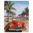 thumbnail image 1 of Fine Art Canvas Retro Beach Day I by Studio Arts Canvas Art Print, 1 of 2