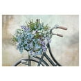 thumbnail image 1 of Fine Art Canvas Sweet Ride Bicycle Bouquet by Studio Arts Canvas Art Print, 1 of 4