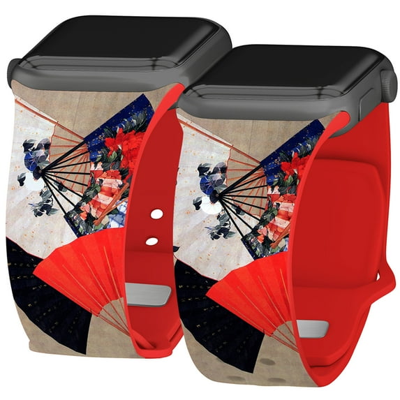 Fine Art HD Watch Band for Apple Watch - 42/44/45/49mm(46mm Series 10) Short Fans by Affinity Bands