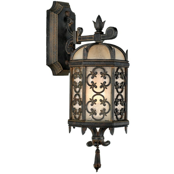 Fine Art Handcrafted Lighting 338581St Costa Del Sol Single-Light Outdoor Wall Sconce -