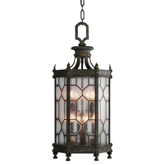 Fine Art Handcrafted Lighting 414282-1St Devonshire 8 Light 16" Wide Outdoor Pendant -
