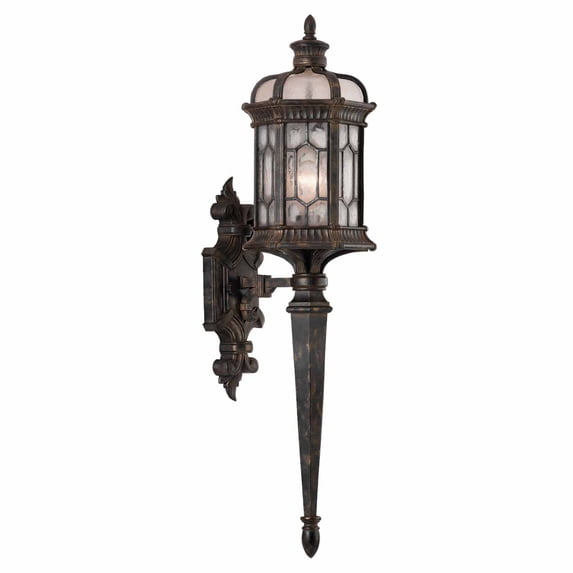 Fine Art Handcrafted Lighting 414681-1ST Devonshire 1 Light 32" High Outdoor Wall Sconce -