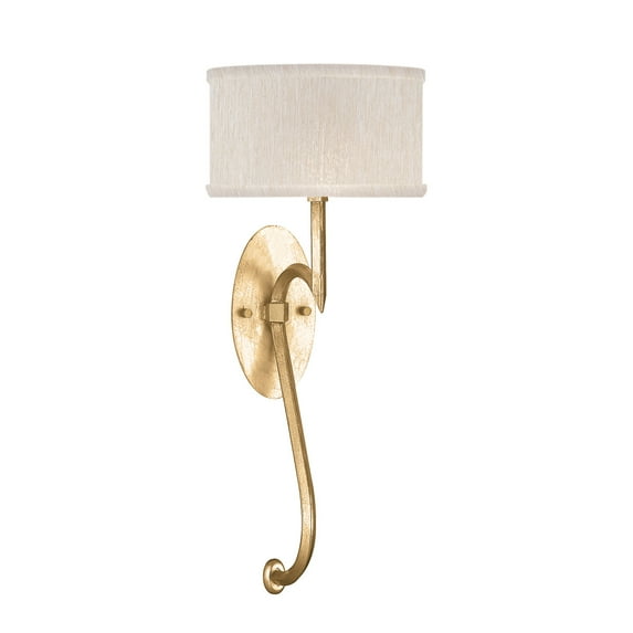 Fine Art Handcrafted Lighting 784650 Allegretto 22" Tall Wall Sconce - Gold Leaf /