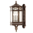 thumbnail image 1 of Fine Art Handcrafted Lighting 837681ST 3 Light Outdoor Wall Sconce In Antique Bronze, 1 of 1