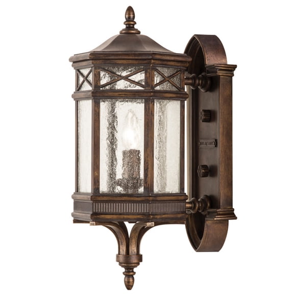 Fine Art Handcrafted Lighting 844881St 1 Light Outdoor Wall Sconce From The Holland Park