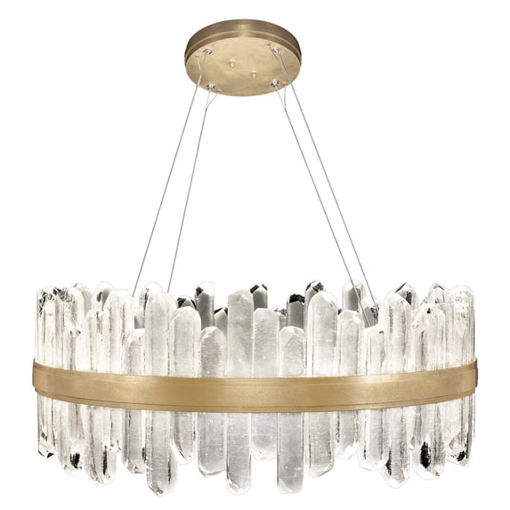 Fine Art Handcrafted Lighting 882340-2ST Lior 2 Light 30-1/2" Wide Integrated Led