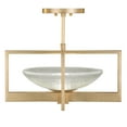 thumbnail image 1 of Fine Art Handcrafted Lighting 896440 Delphi 18" Wide Led Semi-Flush Bowl Ceiling Fixture -, 1 of 1