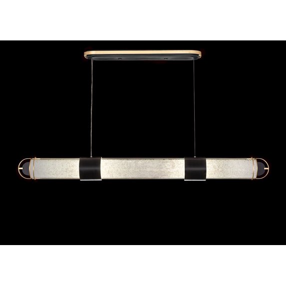Fine Art Handcrafted Lighting 926040-22ST Bond 60" Wide Led Linear Pendant - Gold
