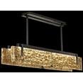 thumbnail image 1 of Fine Art Handcrafted Lighting 928040-12ST Terra 52" Wide Led Linear Pendant - Black, 1 of 3