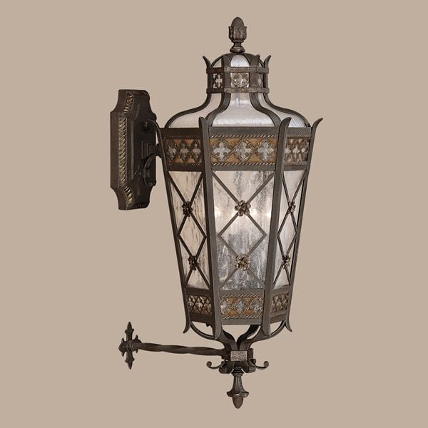 Fine Art Lamps 403481ST Chateau Outdoor Sconce Medium