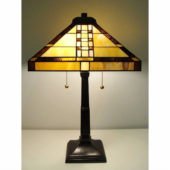 Fine Art Lighting Tiffany-style 23'' Table Lamp