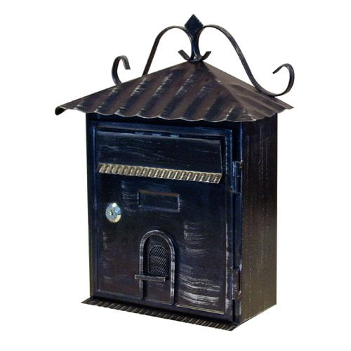 Fine Art Lighting Vintage Locking Wall Mounted Mailbox