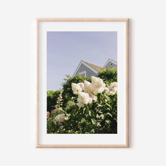 Fine Art Nantucket Photography Cape Cod Charm Wall Art New England Coastal Decor Ocean Landscape Print Gift For Beach Lovers, Unframed Paper Print