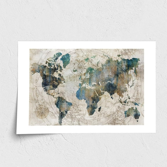 Fine Art Paper Print - Celestial Map