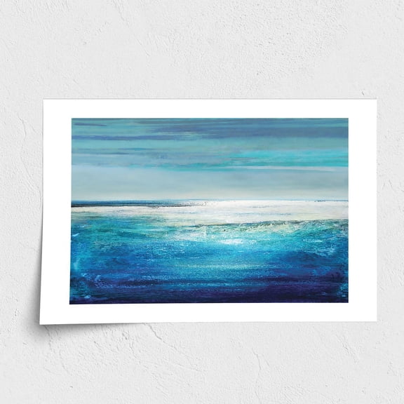 Fine Art Paper Print - Reflection On The Horizon II