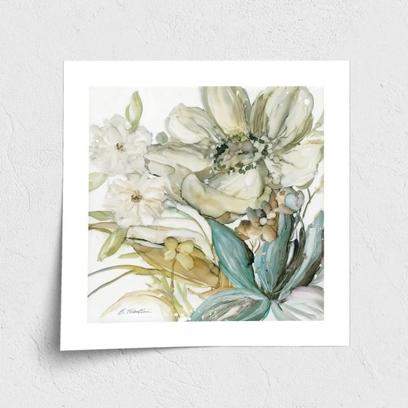 Fine Art Paper Print - Seaglass Garden II