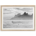 thumbnail image 1 of Fine Art Surf Print Black And White Photography, Ipanema Beach Brazil, Coastal Chic Wall Decor, Surf Photography Wall Art, Modern Wall Decor, 16x24 UNFRAMED, 1 of 2