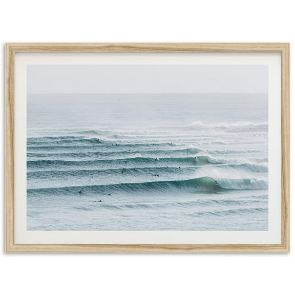 Fine Art Surf Print Coastal Wall Decor, Surf Photography Print, Ocean Print, Aerial Beach Photography, Surf Art Wall Art, Modern Wall Decor, 8x12 UNFRAMED