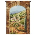 thumbnail image 1 of Fine Art Tapestries 6756-WH Tuscan Vineyard Wall Tapestry - Large, 1 of 1
