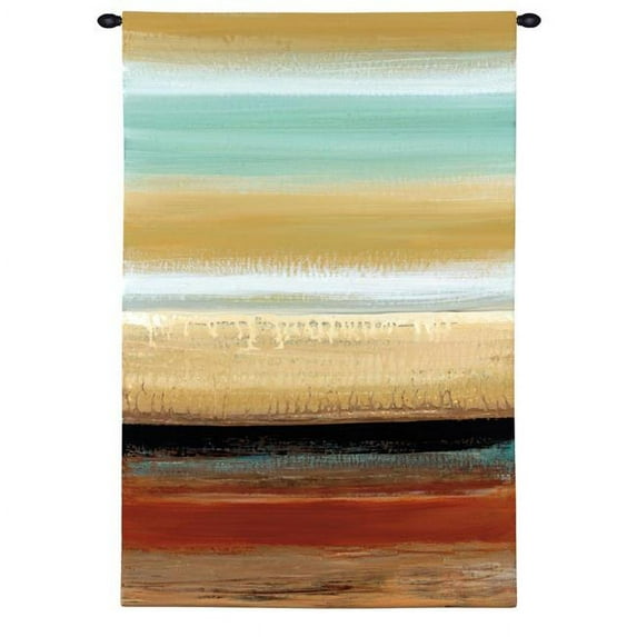 Fine Art Tapestries 6846-WH Horizons Lines Wall Tapestry - Medium