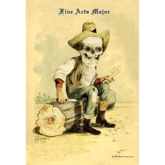 Fine Arts Major- Fine Art Canvas Print (20" x 30")