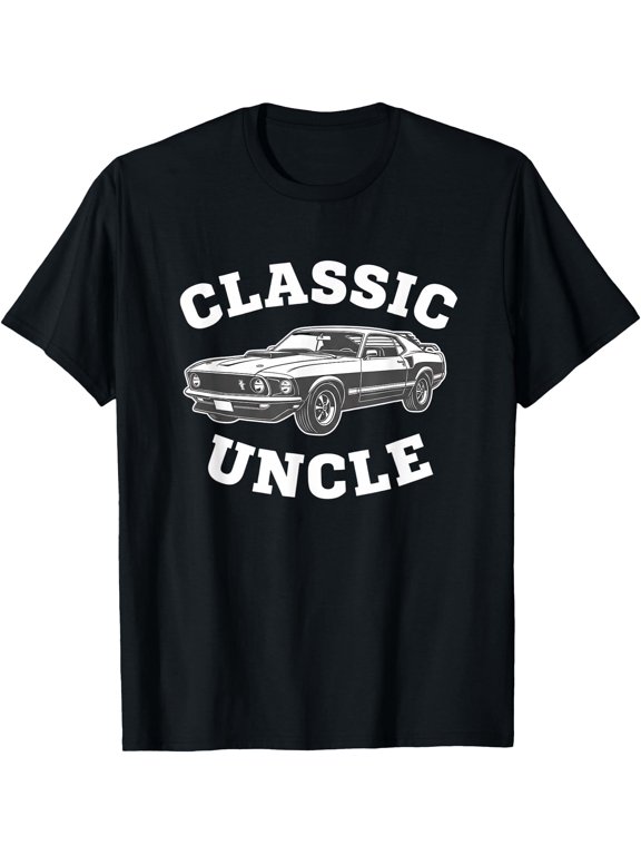Fine Arts Muscle Car Illustration, Classic Uncle (N T-Shirt