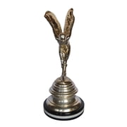 Nifao Fine Arts Outlet Silver Bronze Statue Emblematic Grace Home Decor   Home Decor Sculpture, 14"L x 14"W x 32"H