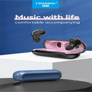 Fine-Blue Wireless Bluetooth 5.0 Headset in Ear Mini Portable Stereo Headset for IOS and Android, Bluetooth Headset