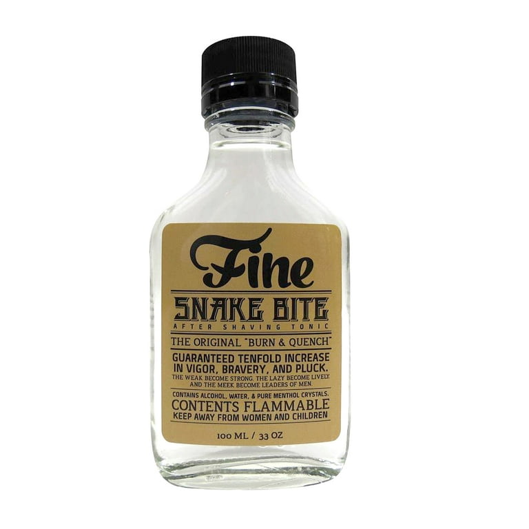 Fine Classic After Shave Snake Bite Tonic