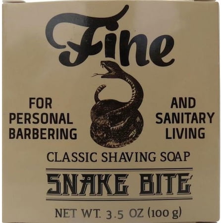 Fine Classic Shaving Soap, Snake Bite