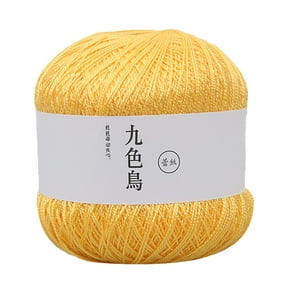 Fine Cotton Lace Woven Thread, DIY Crochet Cotton Yarn, Soft Fine Thread For Baby Knitting, Home Textiles, Craft Projects, Gift Making & Decorative Crochet Work, Multicolor Options