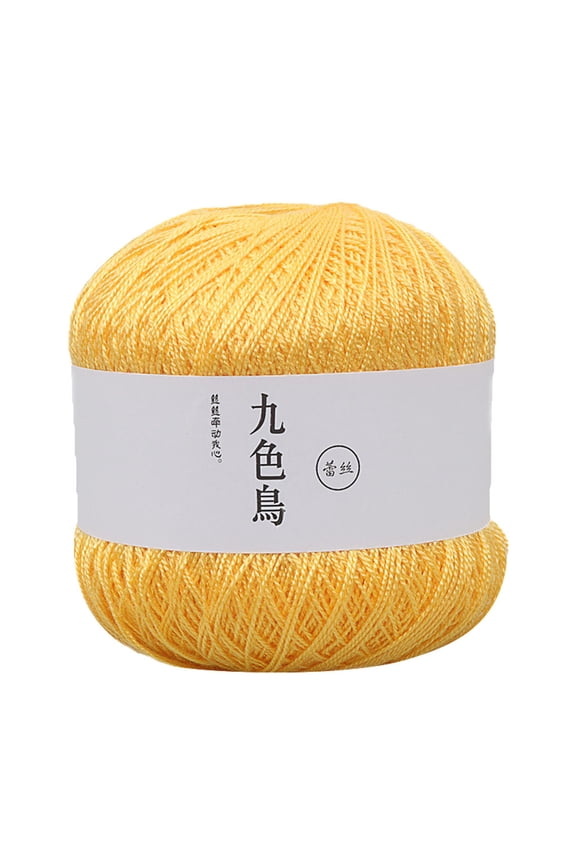 Fine Cotton Lace Woven Thread, DIY Crochet Cotton Yarn, Soft Fine Thread For Baby Knitting, Home Textiles, Craft Projects, Gift Making & Decorative Crochet Work, Multicolor Options