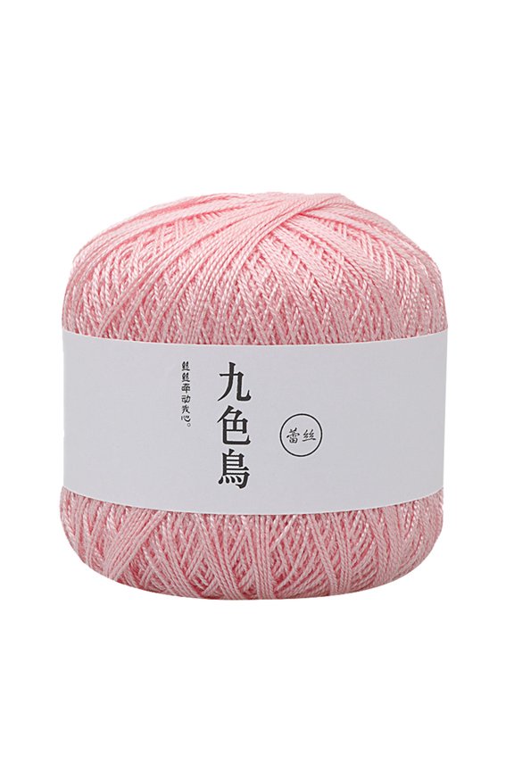Fine Cotton Lace Woven Thread, DIY Crochet Cotton Yarn, Soft Fine Thread For Baby Knitting, Home Textiles, Craft Projects, Gift Making & Decorative Crochet Work, Multicolor Options