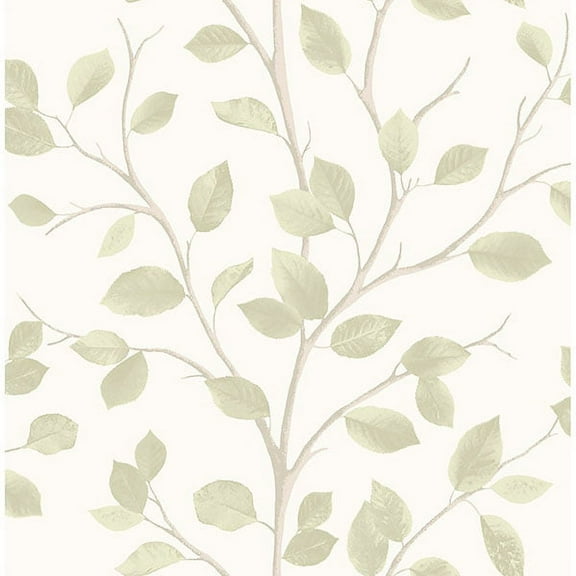 Fine Décor Beech Natural Leaf Wallpaper