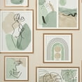 thumbnail image 1 of Fine Décor Krasner Neutral Gallery Wallpaper, 20.5-in by 33-ft, 56.38 sq. ft., 1 of 5
