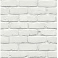 thumbnail image 1 of Fine Decor Alpin White Painted Brick Wallpaper, 1 of 7
